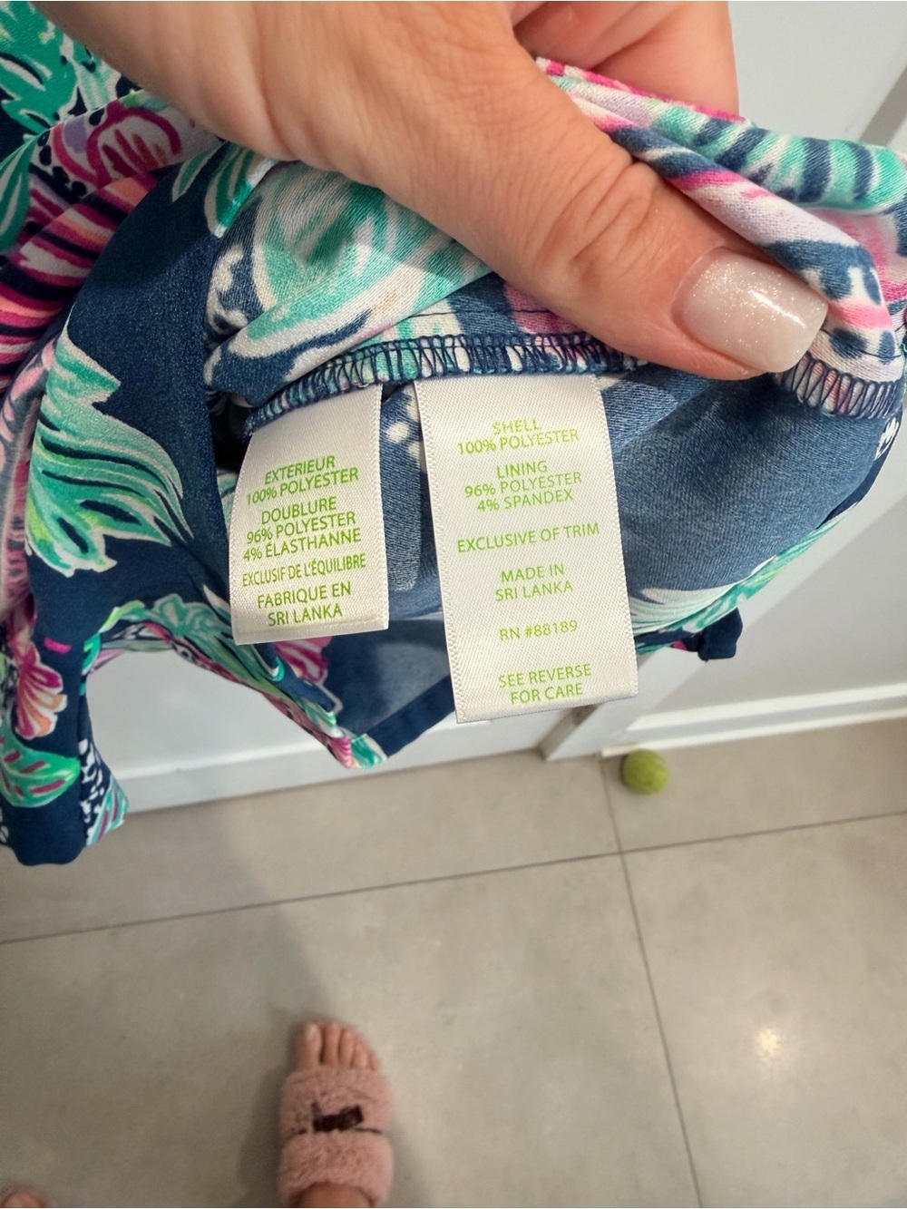Lilly Pulitzer Donna Shift Romper Inky Navy Peanut Gallery Engineered Sz 0 - Picture 4 of 7